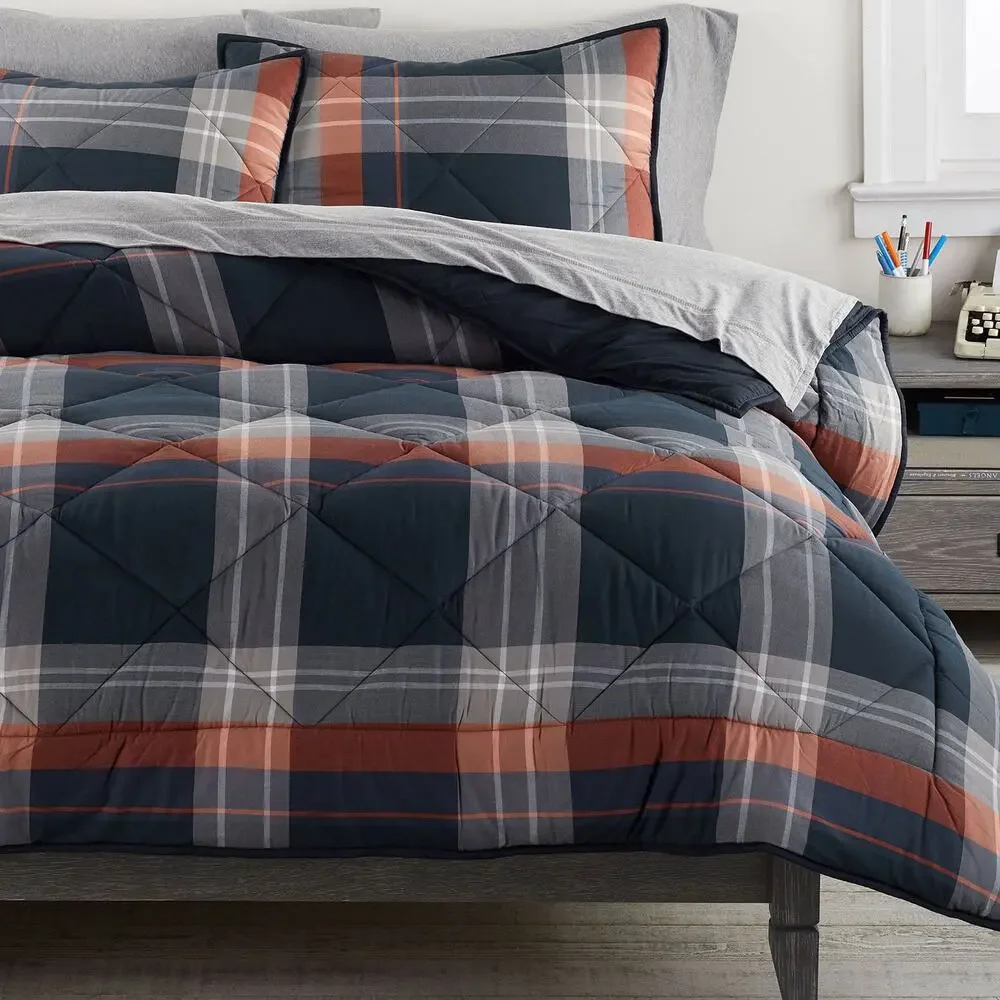 Pottery Barn Teen Walker Full Queen Duvet with 2 Pillow Shams